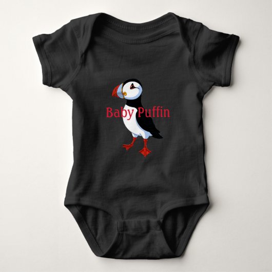 Baby Puffin Baby Bodysuit (Voorkant)