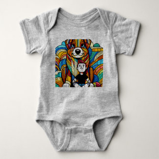 Baby Puppy Body Suit voor Precious Babies Romper