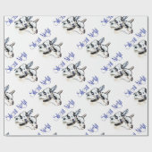 Baby Pygmy Goats Silent Night Kerst Wrapping Cadeaupapier (Vlak)