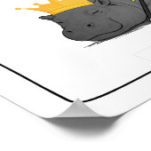 Baby Pygmy Hippo - Goodnight Sweet Prince Poster (Coin)