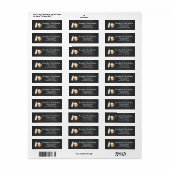 Baby Q Bier en Fles Aangepaste Adresetiketten Etiket (Full Sheet)