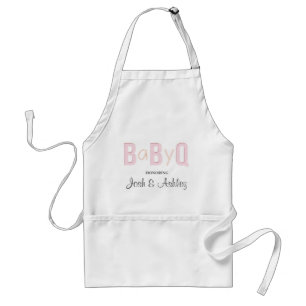 Baby Q Coed BBQ Baby shower Schort Rustieke BabyQ