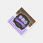 Baby Q Douche Servet - Paarse (Hoek)