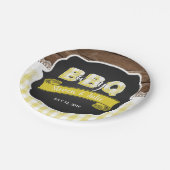 Baby Q douchepapier Bord - geel (Gekanteld)