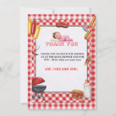 Baby-Q Shower Invitation & BBQ Couples Shower (Dos)