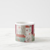 Baby Quilt Patroon 2 Espresso Kop (Voorkant)