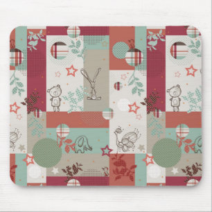 Baby Quilt Patroon 2 Muismat