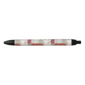 Baby Quilt Patroon 2 Zwarte Inkt Pen (Voorkant)