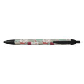 Baby Quilt Patroon 2 Zwarte Inkt Pen (Achterkant)