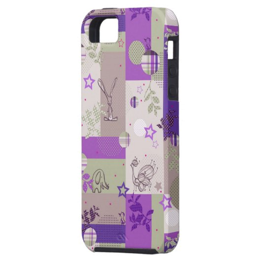 Baby Quilt Pattern Case-Mate iPhone Case (Achterkant Links)