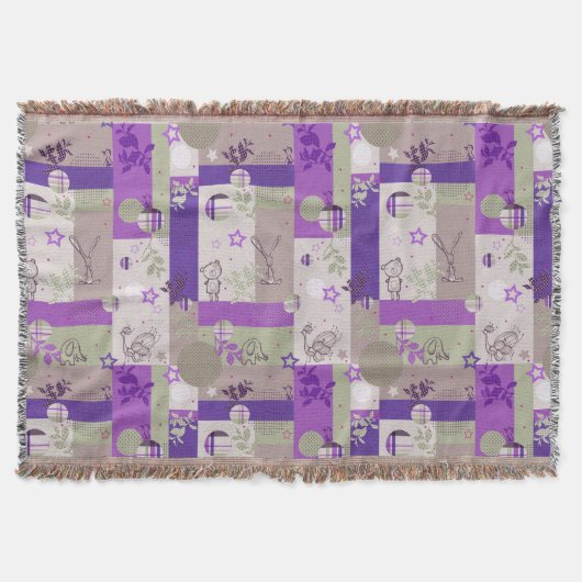 Baby Quilt Pattern Deken (Voorkant)