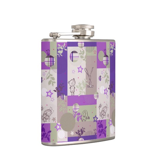 Baby Quilt Pattern Heupfles (Rechts)