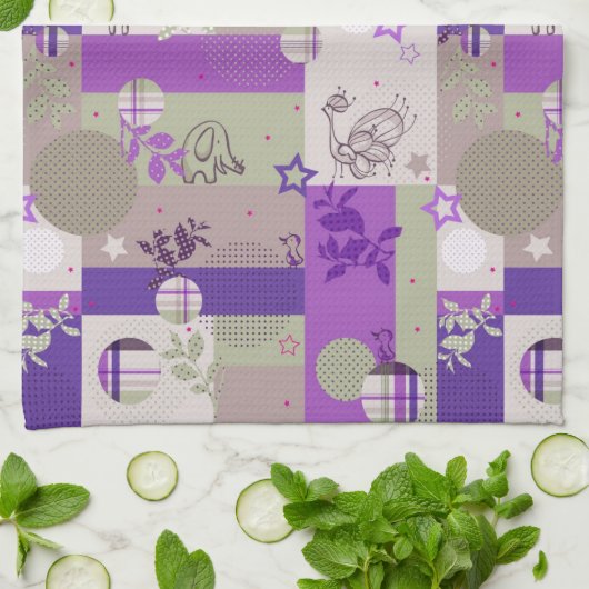 Baby Quilt Pattern Theedoek (Gevouwen)