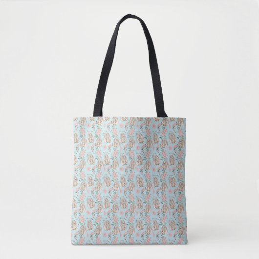 Baby Rabbit Canvas tas (Voorkant)