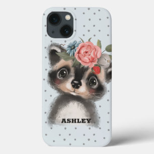 Baby Raccoon Hoesje-Mate iPhone Case