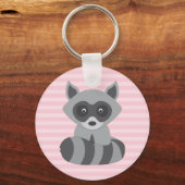 Baby Raccoon Sleutelhanger (Voorkant)