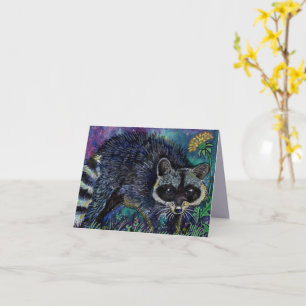 Baby Racoon waterverf kaarten