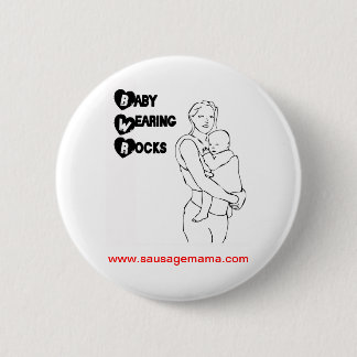 Baby-Raketjes SMATS-badge Ronde Button 5,7 Cm