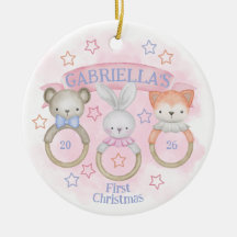 Baby Rammelaar Baby's Eerste Kerstmis