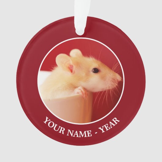 Baby Rat Ornament (voorkant)