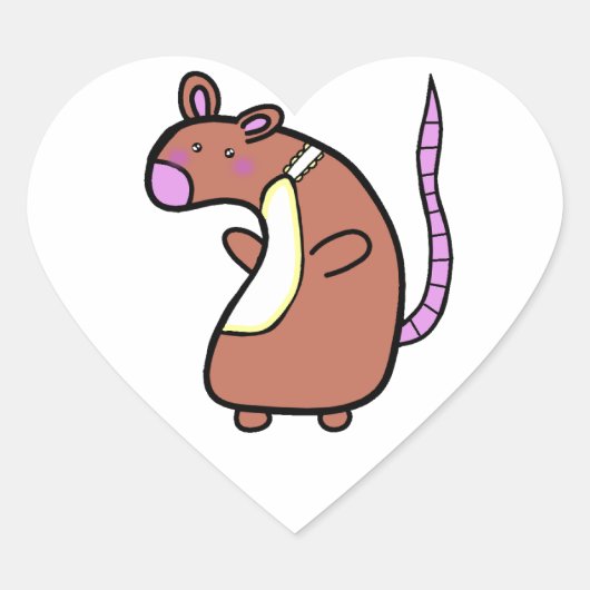 Baby Rat Sticker (Voorkant)
