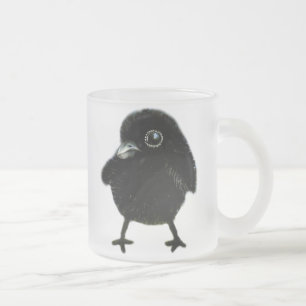 Baby raven matglas koffiemok
