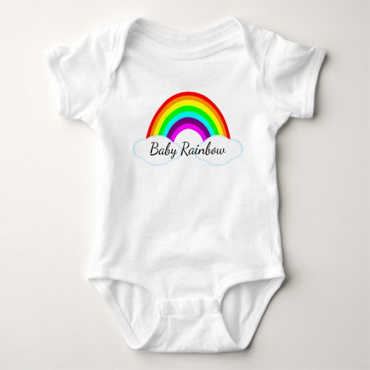 Baby Regenboog Romper (Voorkant)