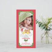 Baby Reindeer Noël Cartes photos (Debout devant)