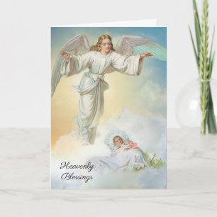 Baby Religieuze Schrift Guardian Angel Kaart