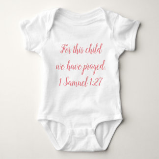 Baby Religieuze trouw Christelijke Bijbelse Baby B Romper