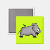Baby Rhino Magneet (Voorkant / Achterkant)