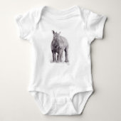 Baby Rhino Rumpoceros Romper (Voorkant)