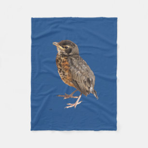 Baby Robin Fleece Blanket Deken