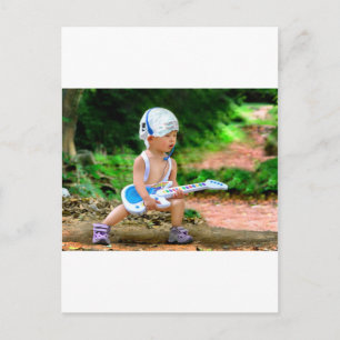 Baby Rock Star Briefkaart