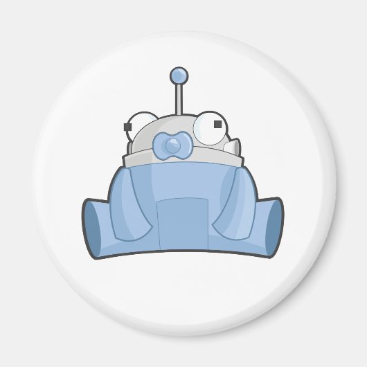 Baby Roger Mozbot Magnet Magneet (Voorkant)