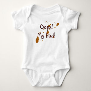 Baby rommel "MIJN BAD!" Romper