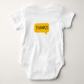 baby romper (Achterkant)
