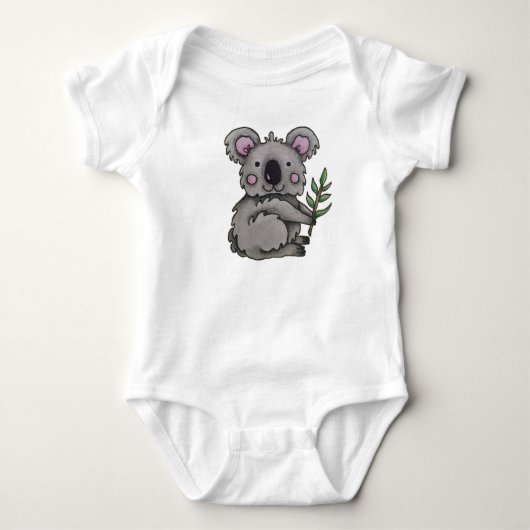 Baby romper koala ontwerp (Voorkant)