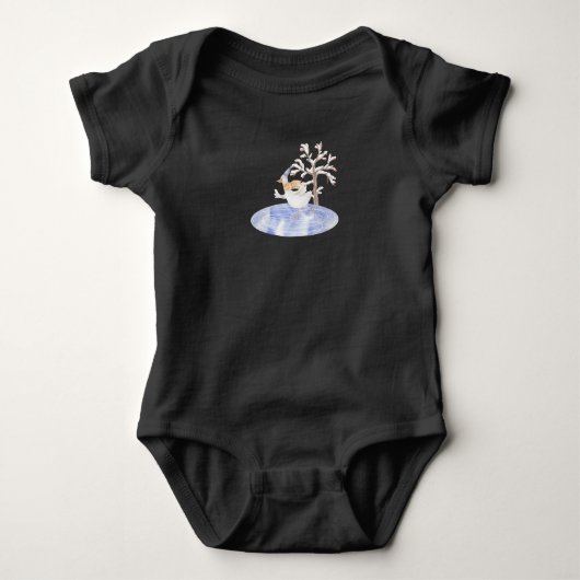Baby Romper - Winter Scene (Voorkant)