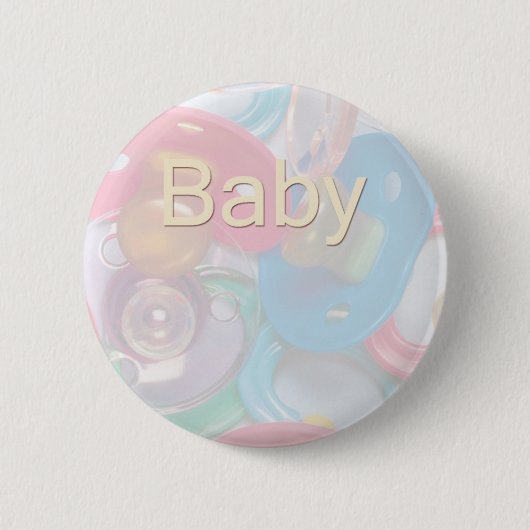 Baby Ronde Button 5,7 Cm (Voorkant)