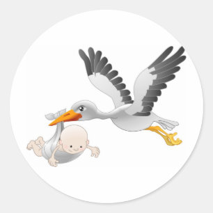 baby ronde sticker