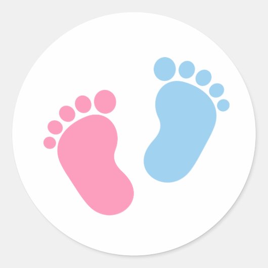 Baby Ronde Sticker (Voorkant)
