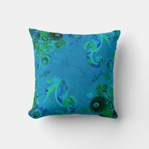 Baby Room Coussin avec Creatures sous-marines