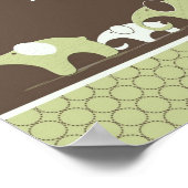 Baby Room Elephant Poster (Hoek)