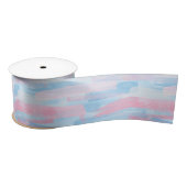 Baby roze & blauw Happy Moederdag Brushstroke Lint (Spoel)