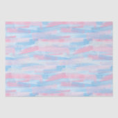 Baby roze & blauw Happy Moederdag Tissuepapier (Voorkant)