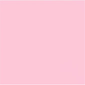 Baby roze effen kleur sticker (Voorkant)