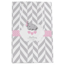 Baby roze ellephant-design - Babymeisje