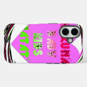 Baby roze harten Hakuna Matata Baby Kinder design Case-Mate iPhone Case (Achterkant (horizontaal))