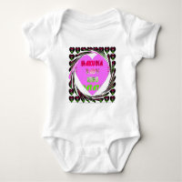 Baby roze harten Hakuna Matata Baby Kinder Design.